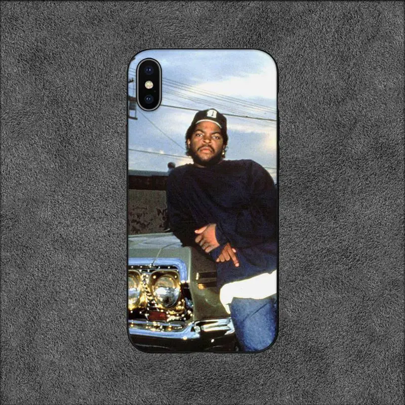 Old School Ice Cube Rapper Phone Case For iPhone 11 12 Mini 13 15 Pro XS Max X 8 7 6s Plus SE XR Shell