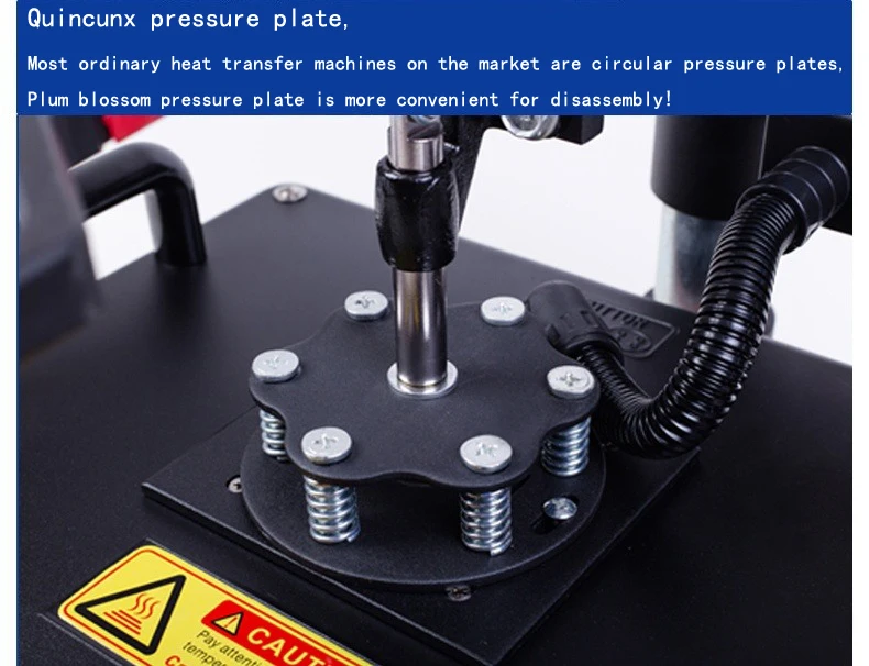 STLF High Quality Sublimation Machine 7 in 1 Combo Heat Press Machine T-shirt Mug Hat Plate Tile Stone Heat Transfer Machine Mul