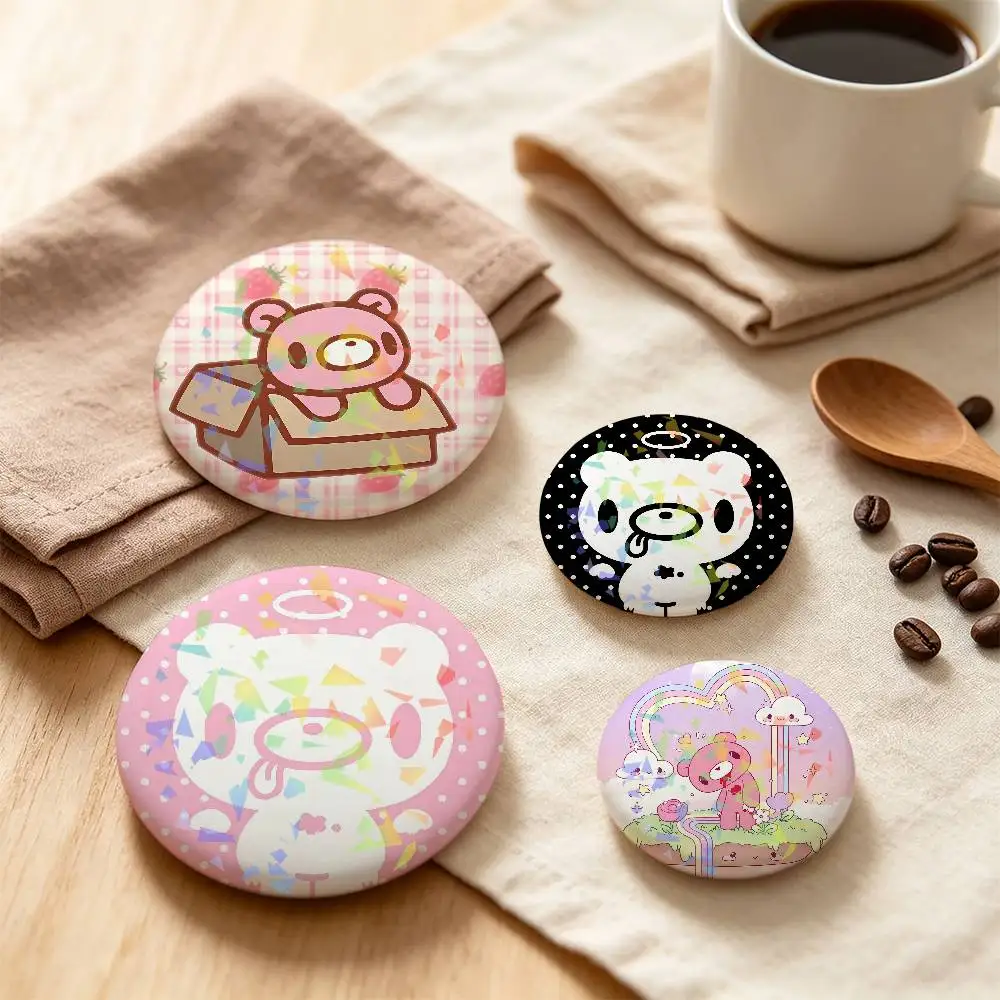 G-Gloomy Bear Cartoon Cute Backpack Pin Hat Pin Jacket Accessory Bag Decor Clothing Ornament Fashion Accessory