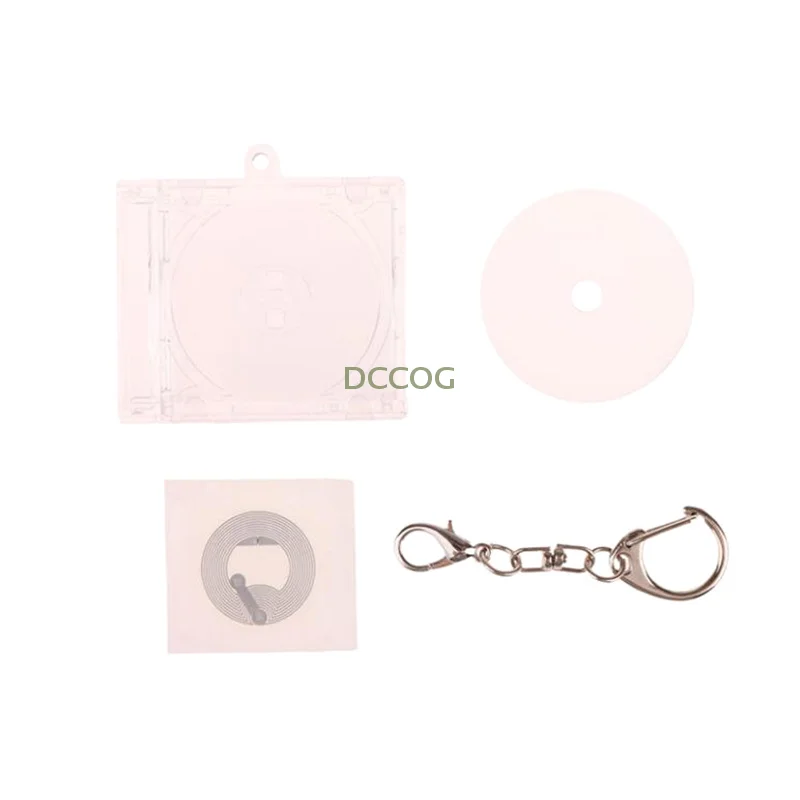 Peripheral Commemorative Album Key Holder For DIY Backpack Pendant﻿ Mini NFC Functional CD Disc Case Key Chain