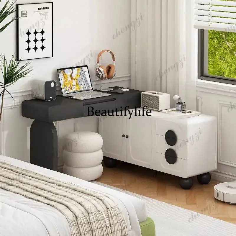 Space Makeup Vanity Desk Decorations Antique Bedside Drawers Vanity Desk Bedroom Organizer Mesa De Maquiagem Furniture