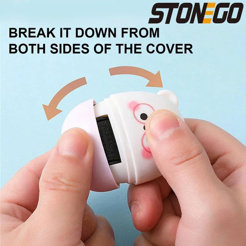 2in1 سرية ختم الأسطوانة رمز قضيب صندوق فتاحة متعددة الوظائف الكتابة على الجدران غطاء ختم للوازم المكتبية المدرسية