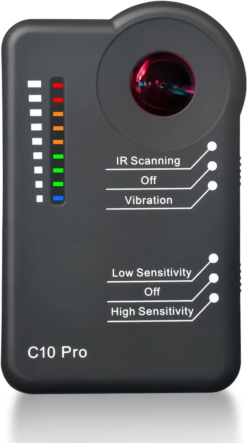 Kamera Detektor Bug RF Signal Finder GPS Tracker Scanner Abhörgerät Anti-Candid Anti-Abhören Tragbare für Hotel