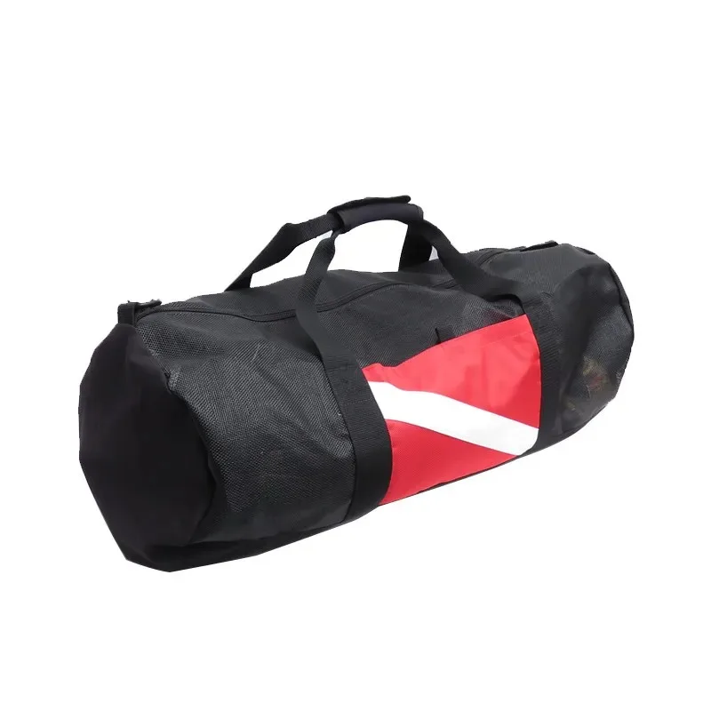 

Mesh Bag, Diving Equipment Storage Bag, BCD Flipper Bag, Thickened Hand-held Mesh with Shoulder Strap.