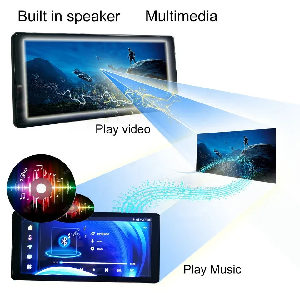 IPoster 10,36 pollici Quad Split IPS DVR Android Panoramica a 360 gradi AR Around View 4G GPS Visualizzazione remota MDVR Kit telecamera per auto