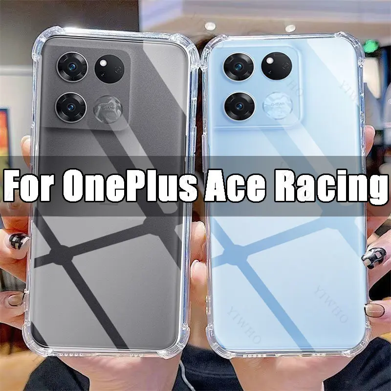 Clear Phone Case for OnePlus Ace Racing TPU Transparent Case OnePlus AceRacing 6.59