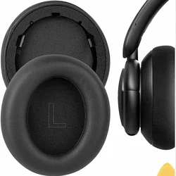 Soft Foam Leather Headphone Earpads Ear Pads Compatible For Life Q30 Q35 Wireless Headset Earmuffs Repairing Parts