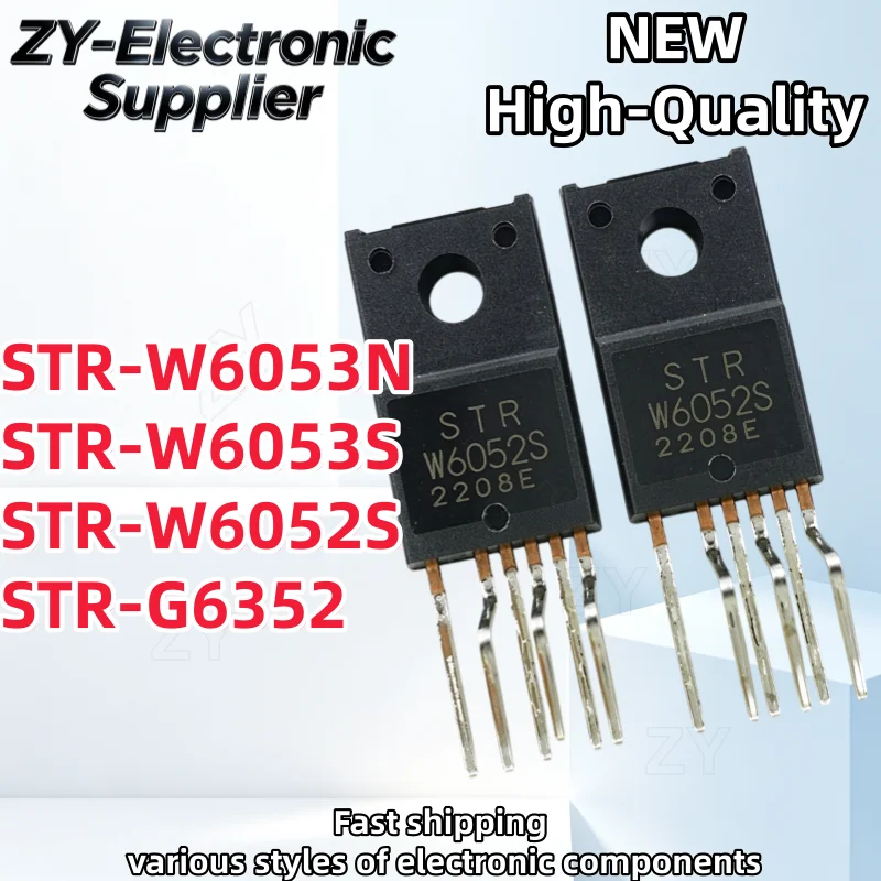 5Pcs New STRW6053N STR-W6053N W6053N STRW6053S STR-W6053S W6053S STR-W6052S STRW6052S W6052S STR-G6352 G6352