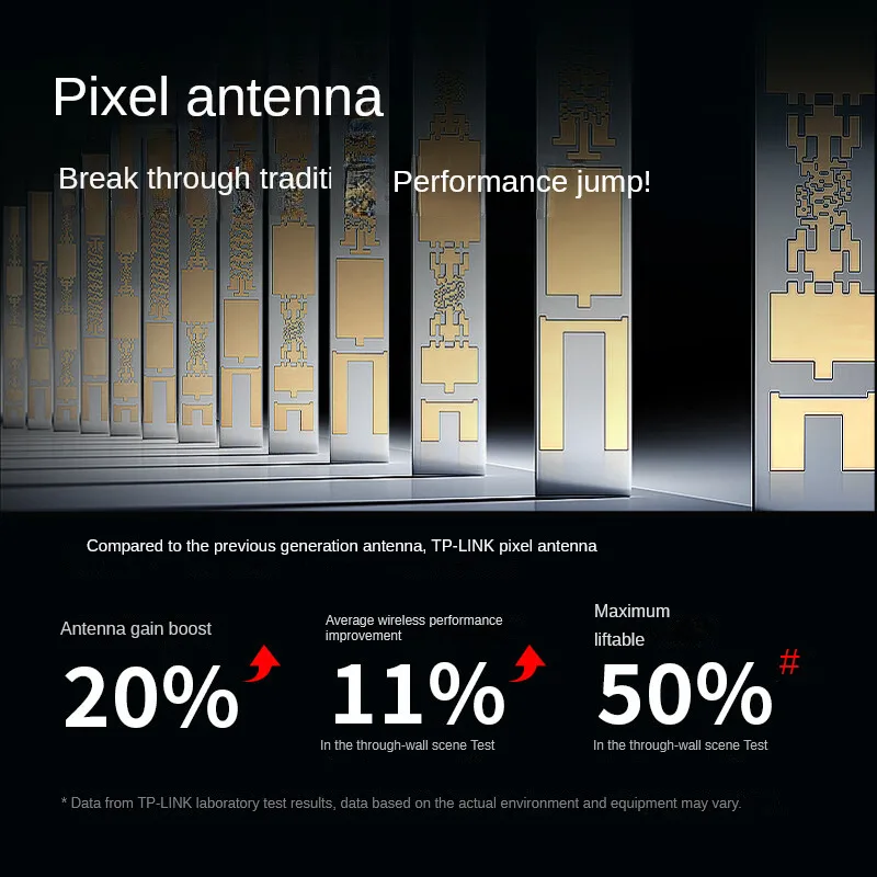 TP-Link WiFi7 AX6400 Wireless Router 6400Mbps Ultra-Fast Gigabit Router 802.11be  High-Performance Networking Home & Office