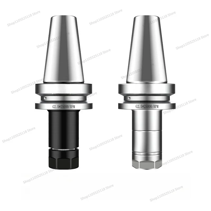 For BT40 Tool Holder High Precision Dynamic Balance Machining Center BT30ER32 Numerical Control Collet Tool Holder ER25