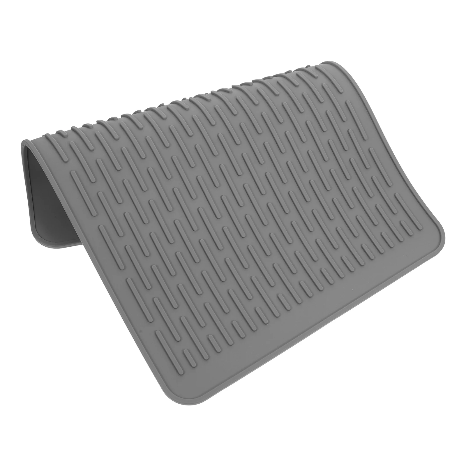 

Grill Bbq Utensils Mat for Outdoor Silicone Black Stone Barbecue Mats Pad Silica Gel Griddle Side Shelf Accessories Pads
