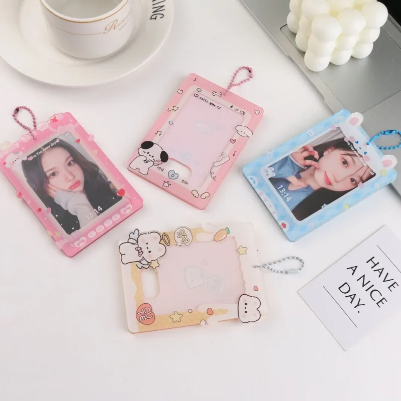 Dog Mobile Phone Cartoon Acrylic Card Sleeve Card Brick Goo Kali Brand Desktop Card Sleeve Small Card Protective Case