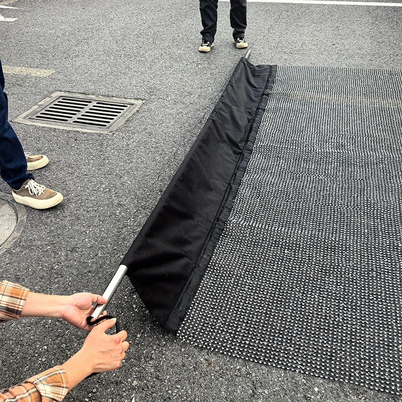 Rechargeable for Outdoor Advertising Flying LED Display with    Magic Carpet Screen, LED Film Screen,
