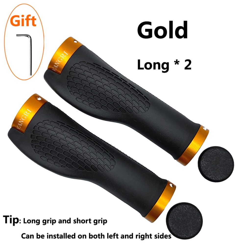 SHIZIWANGRI Fahrradlenkergriffe, langer und kurzer Gummigriff für Twist Shifter, Dual-Ring-Lock, Handauflage, passend für MTB-Faltrad – Detail 20