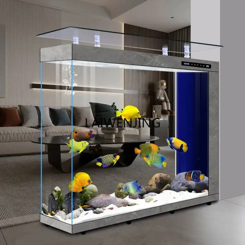 

HLZ screen partition automatic water-free circulation medium and large aquarium