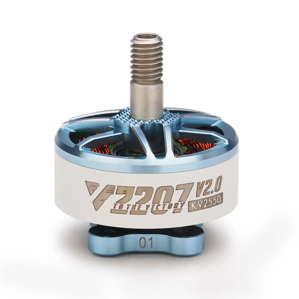 

T-Motor Velox V2207 V2 2207 1750KV 1950KV 5-6S / 2550KV 4S Brushless Motor for Freestyle RC Drone FPV Racing