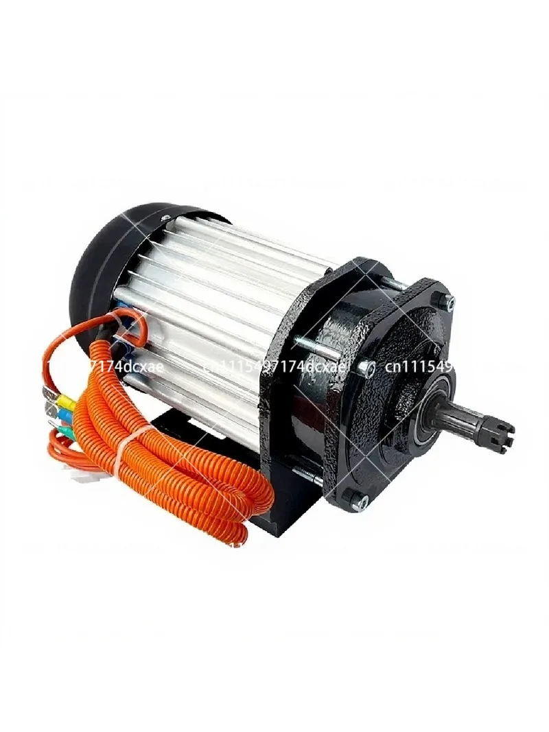 48V 72V 5000RPM High Speed Brushless DC Motor 10KW for Electric Motorcycle Lawn Mower