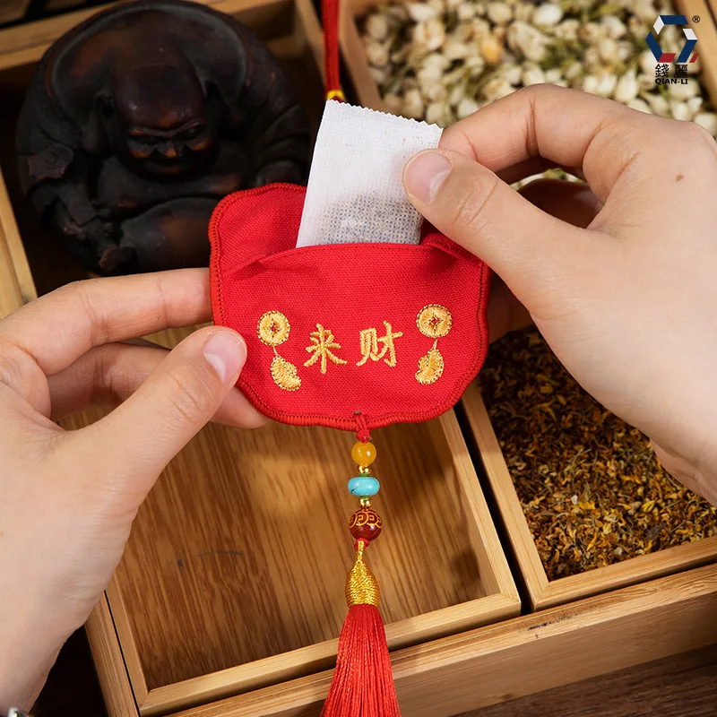 Lion Awakening Safety Pendant Embroidered Diy Cross Stitch Health Cross-stitch Accessories Sachet Needlework Sewing Pendant