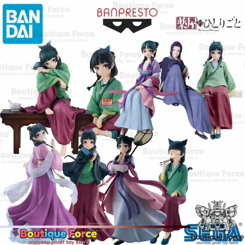 

Фигурка BANDAI SEGA The Apothecary Diaries Maomao Jinshi, официальная коллекционная модель аниме-персонажа для фанатов, подарок для мальчиков и девочек