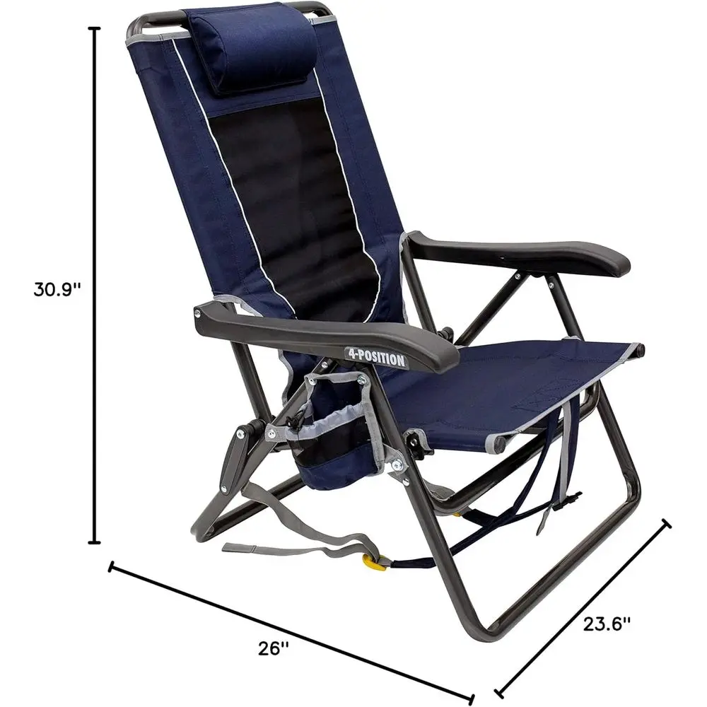 Ergonomic Backpack-Style Event Chair