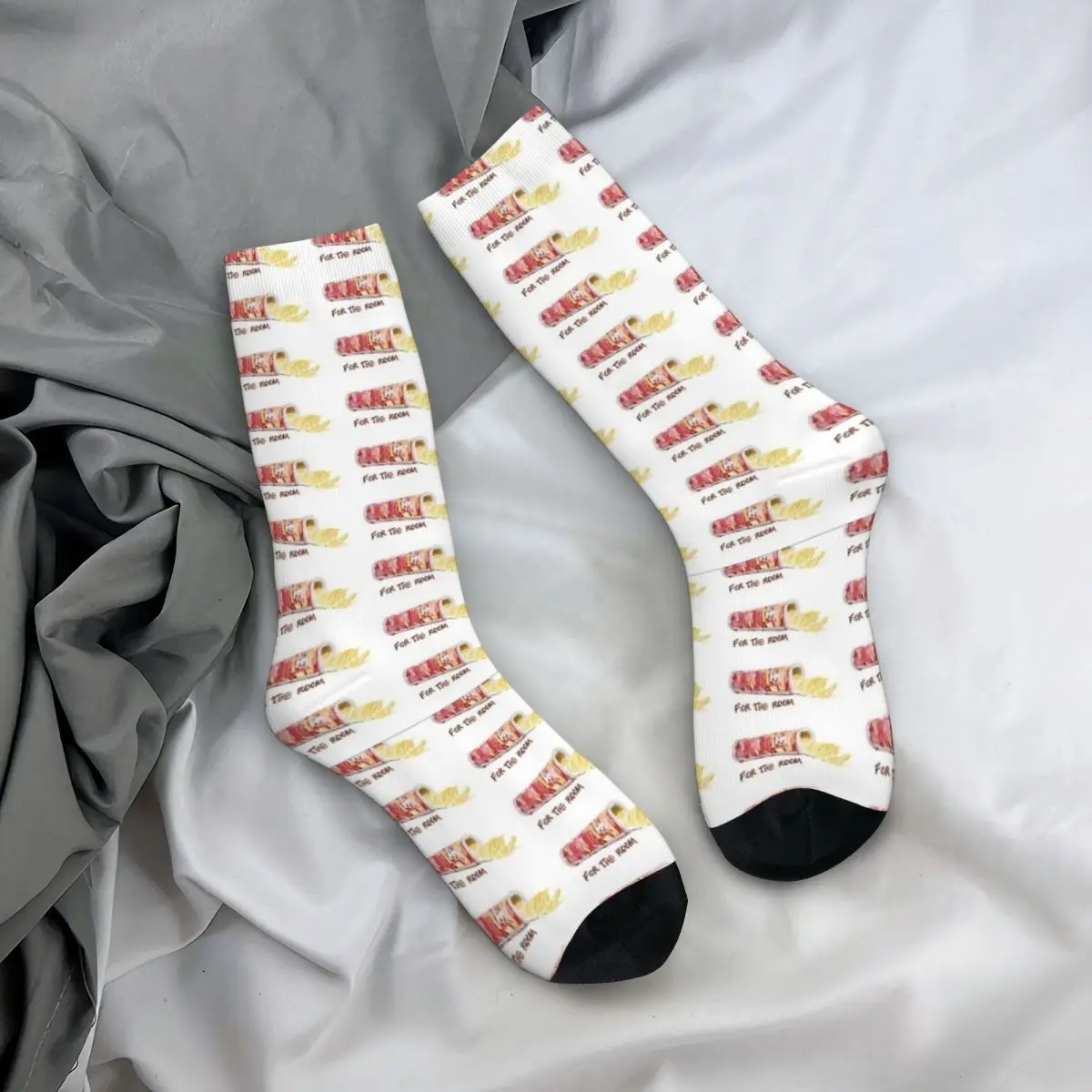 

Men Socks Pringles Chip Pwingies pastels Stockings Winter Vintage Comfortable Socks Design Running Sports Non-Slip Socks