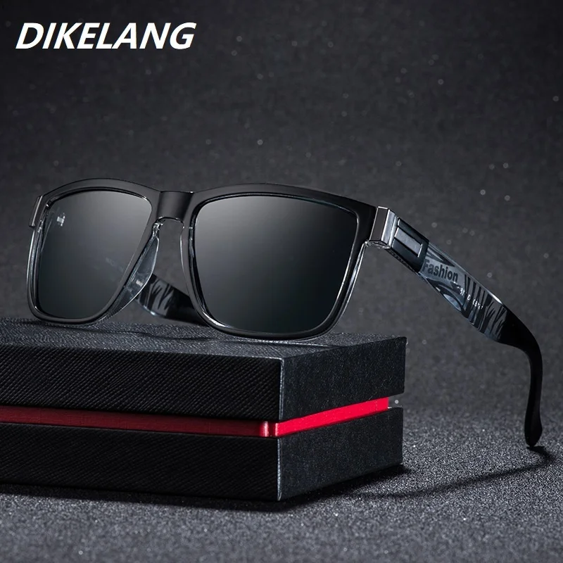 

Classic Square Vintage Men's Polarized Sunglasses For Men Women Luxury Brand Designer Driving Sun Glasses UV400 Fishing Eyewear