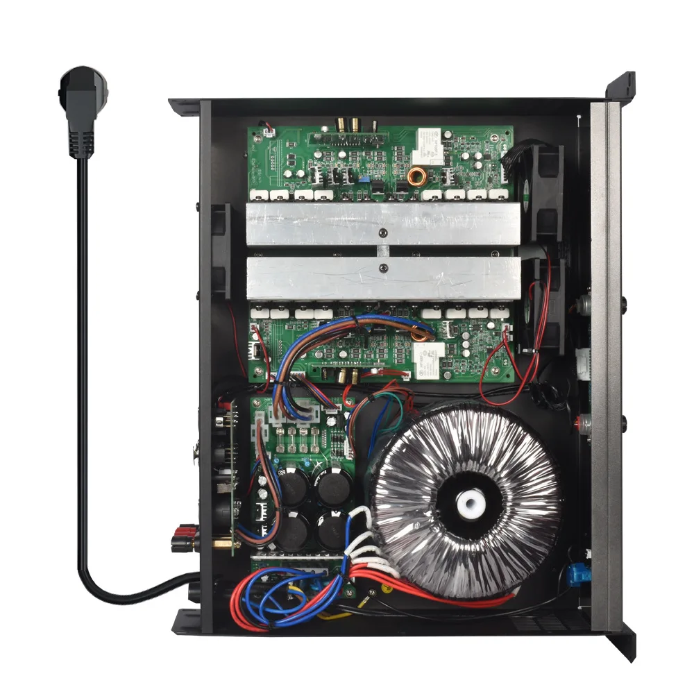 power amplifier Pure rear stage high-power dual-channel stage conference broadcast KTV bar rear stage power amplifier