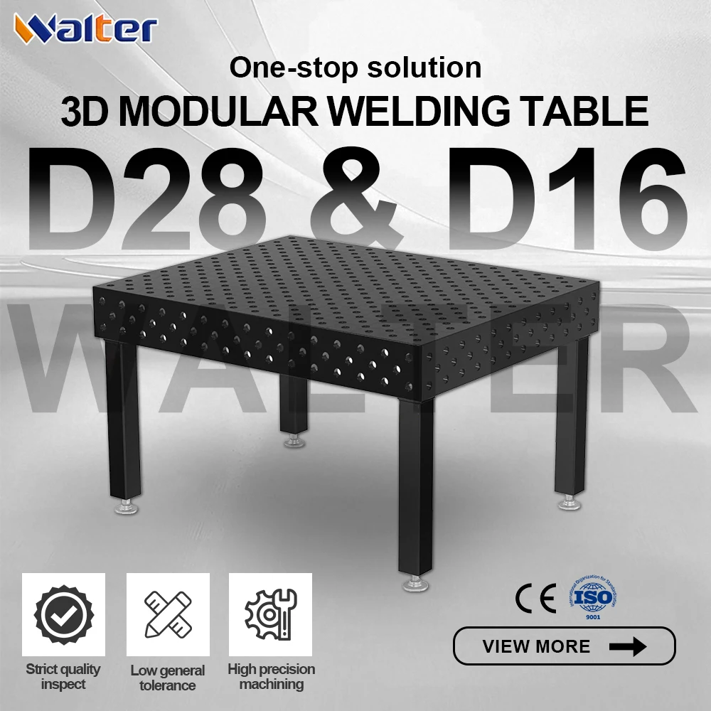 3D Steel Strong Hold Welding Table New Accessories for Enhanced Cast Iron Work Efficiency and Sturdy Builde CE ISO Certificate