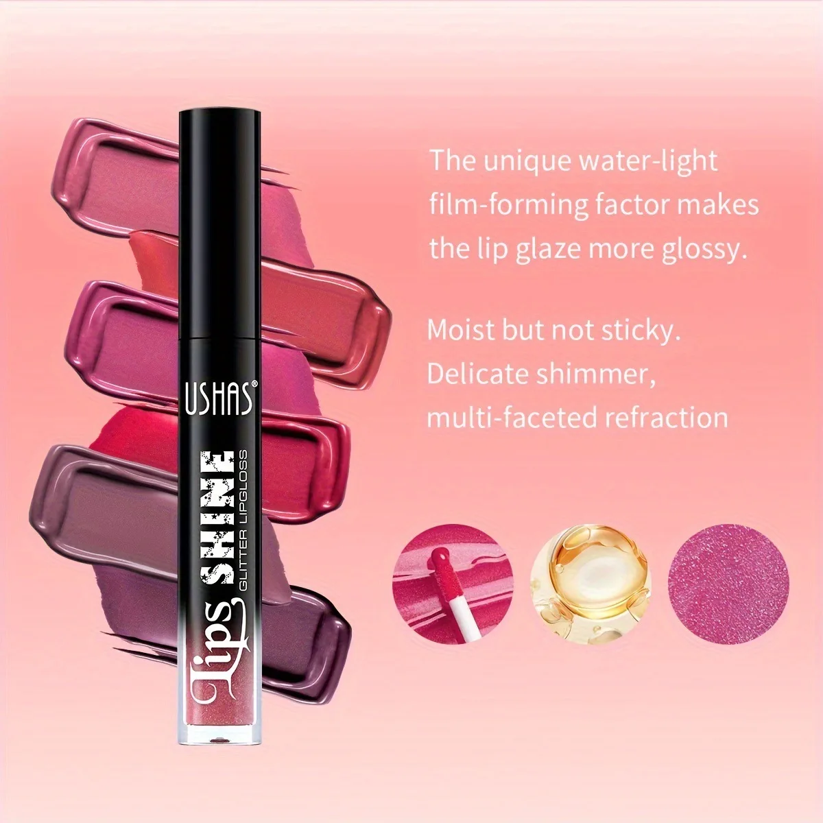 Glanzende Spiegel Parel Lipgloss Waterdichte Langdurige Hydraterende Lippenstift Glans Glitter Lipgloss Vrouwen Make-Up Cosmetica