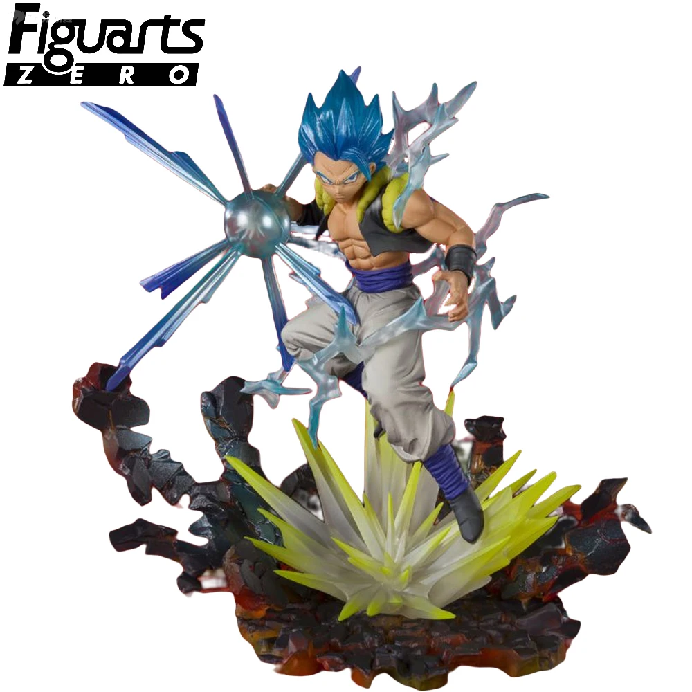 

25CM Dragon Ball Super Series Bandai Figuarts Zero Super Saiyan Blue Gogeta Limited Edition Anime Figure Boxed Model Doll Toys