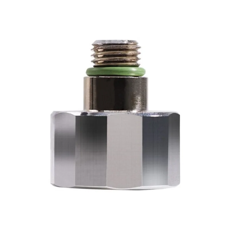 

LAVD 2Pcs Scuba Diving Pony Bottle Pressure Gauge 1 Inch Face 350 BAR/5000 PSI 7/16Inch-20UNF Threads