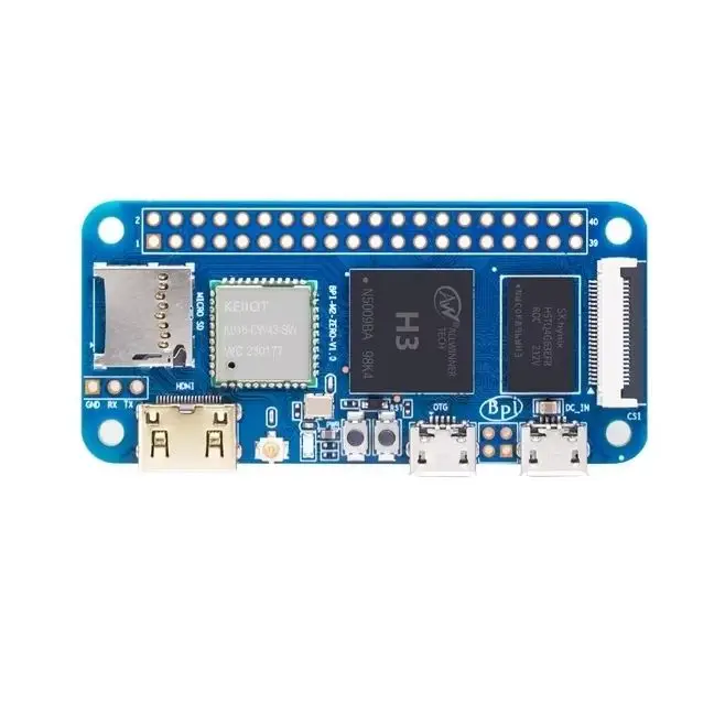 Banana Pi BPi-M2 Zero Quad-Core Allwinner H3 512MB DDR3 RAM Support Raspberry Pi And Orange Pi Open Source Single Board Computer