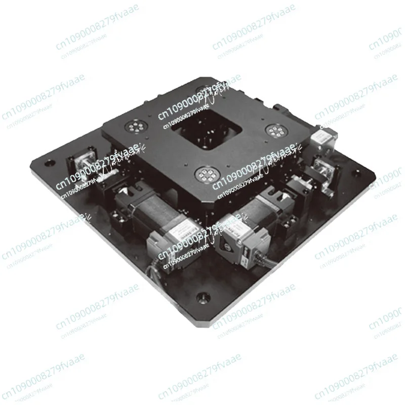 Electric fine-tuning slide UVW platform three-axis optical alignment rotary table displacement (excluding motor drive)