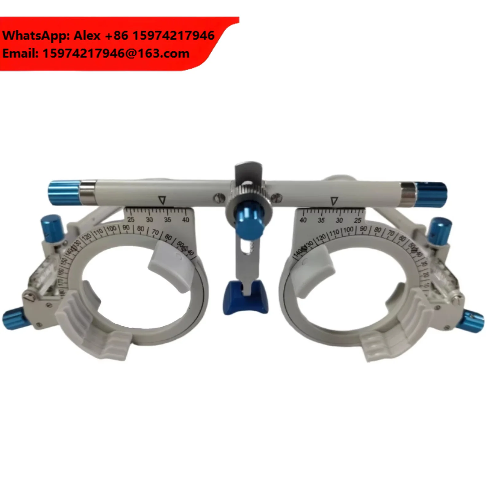 High Quality TPP-1394 Optical Equipment From China Blue Portable Ophthalmic Optometry Trial Frame With 1-Year Warranty
