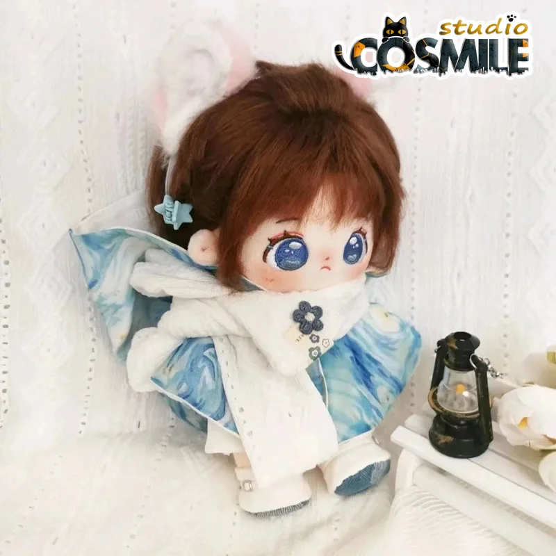 Star Idol Traveler Venti Hoshi no Tabibito Magic Robe Cloak Elf Wizards Costume Stuffed Plushie 20cm Doll Clothes Clothing PD