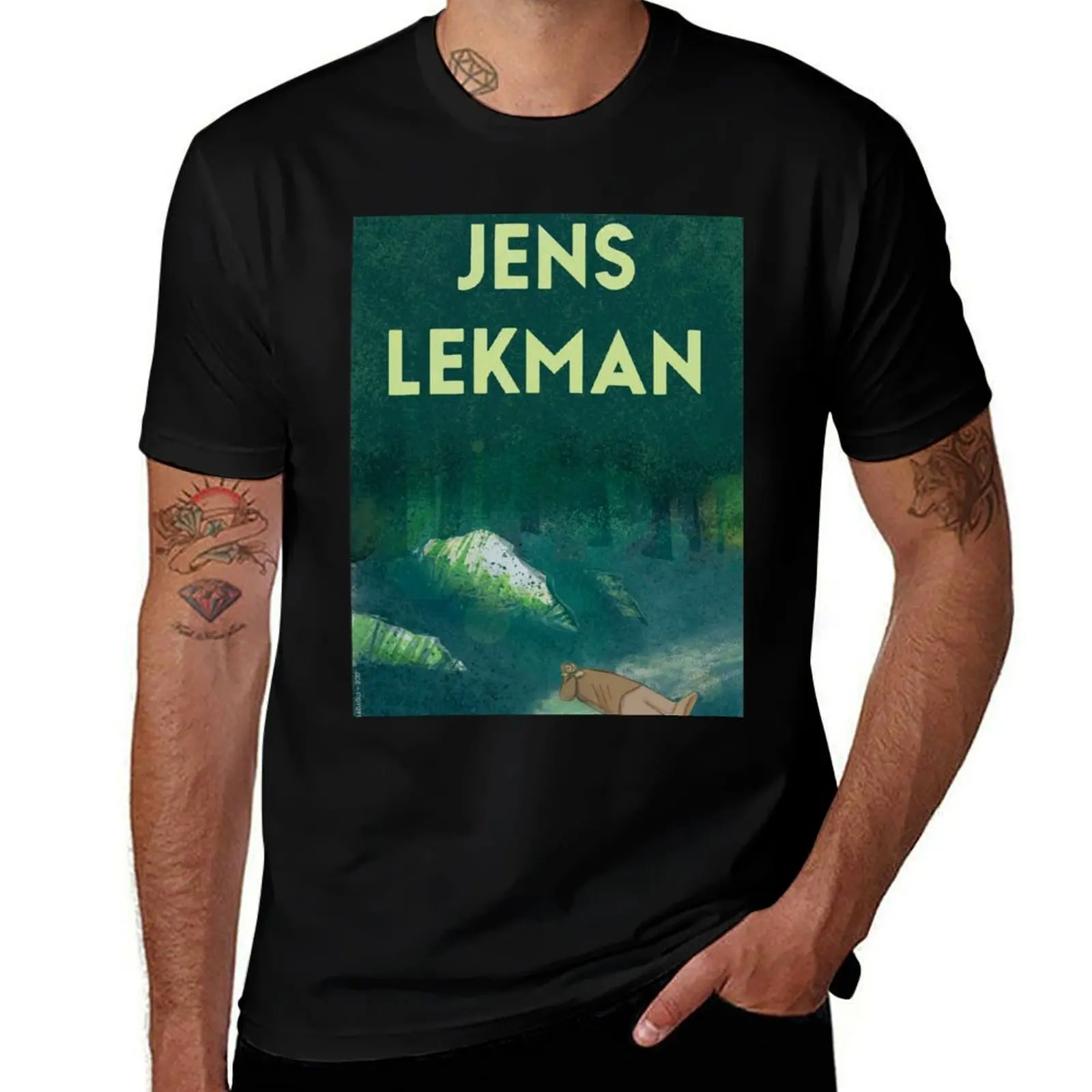 

Jens Lekman T-Shirt Sports Casual Short Sleeve Cotton Tee
