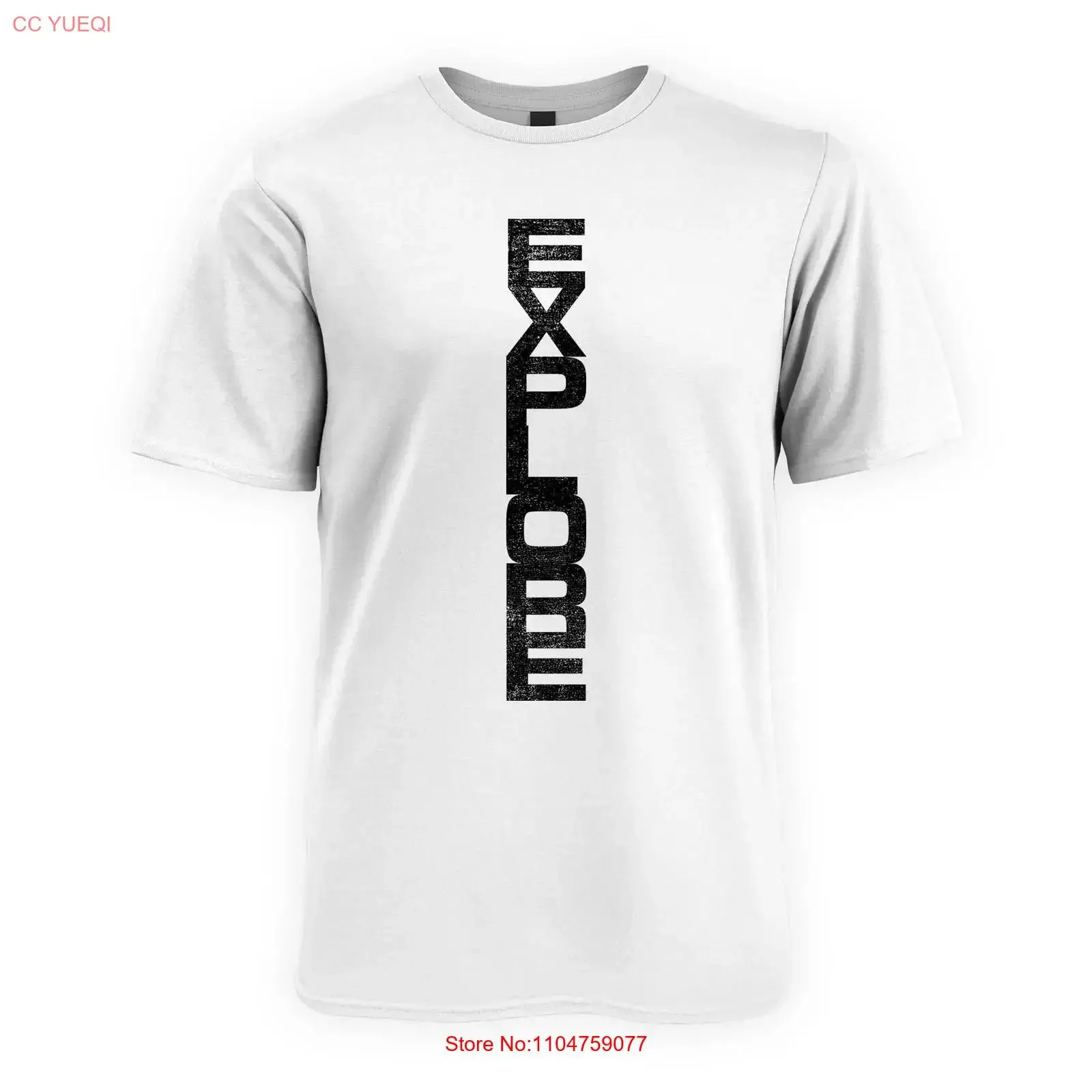Explore Adventure Men's Cotton T Shirt vintage Washed Soft designer clothes homme streetwear Casual Comfortable fashion Stylish