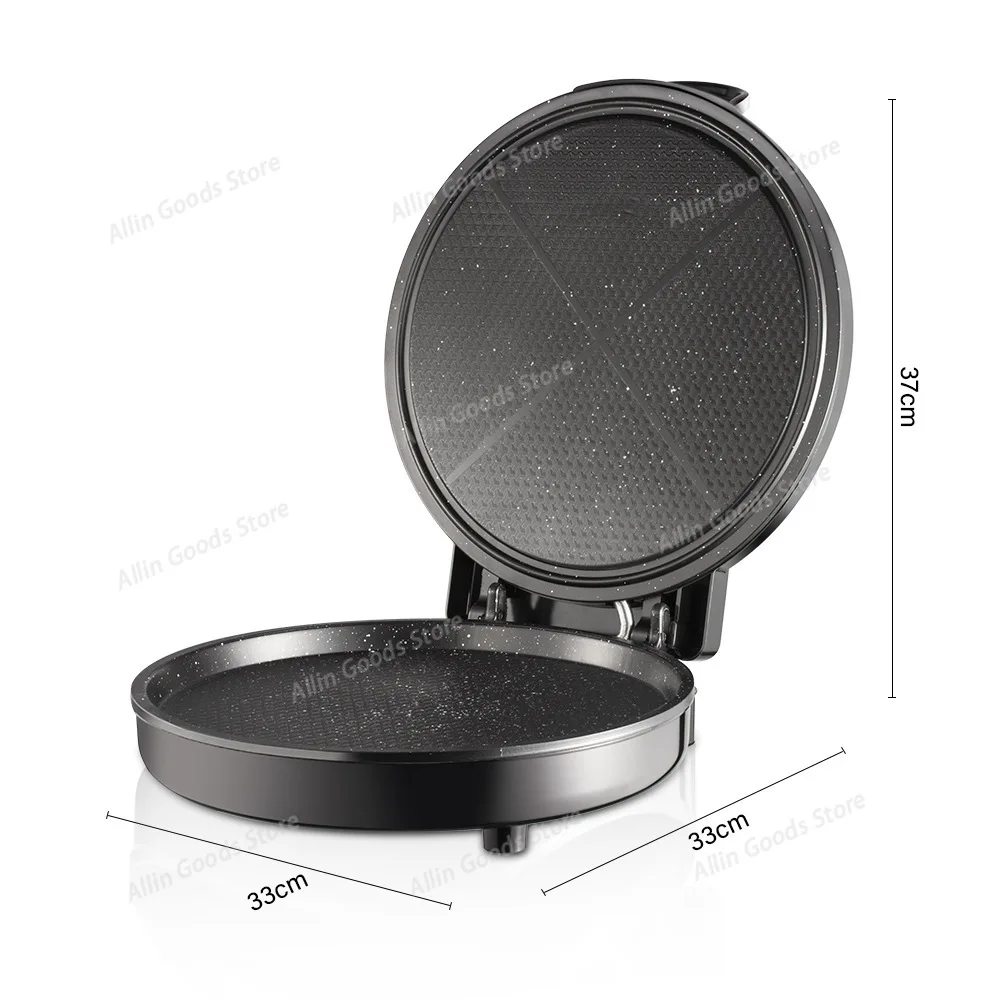 2026 Electric pizza oven, double-sided heating electric griddle, pancake maker, frying and baking multi-functional frying pan
