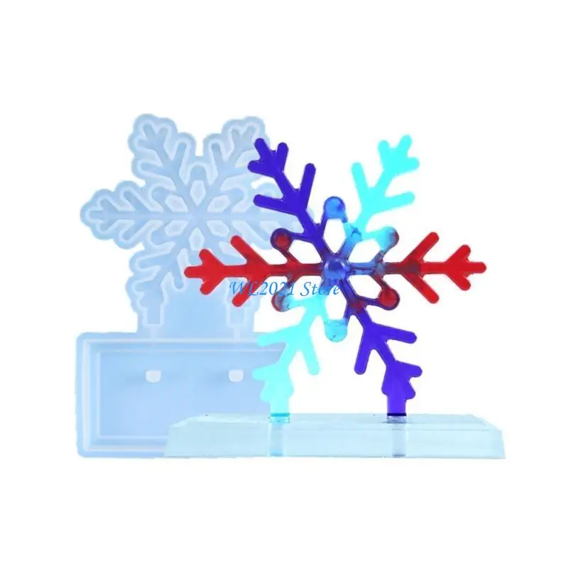 

G5GC Christmas Tree Ornament Silicone Mold Resin Mold for DIY Craft Jewelry Tool