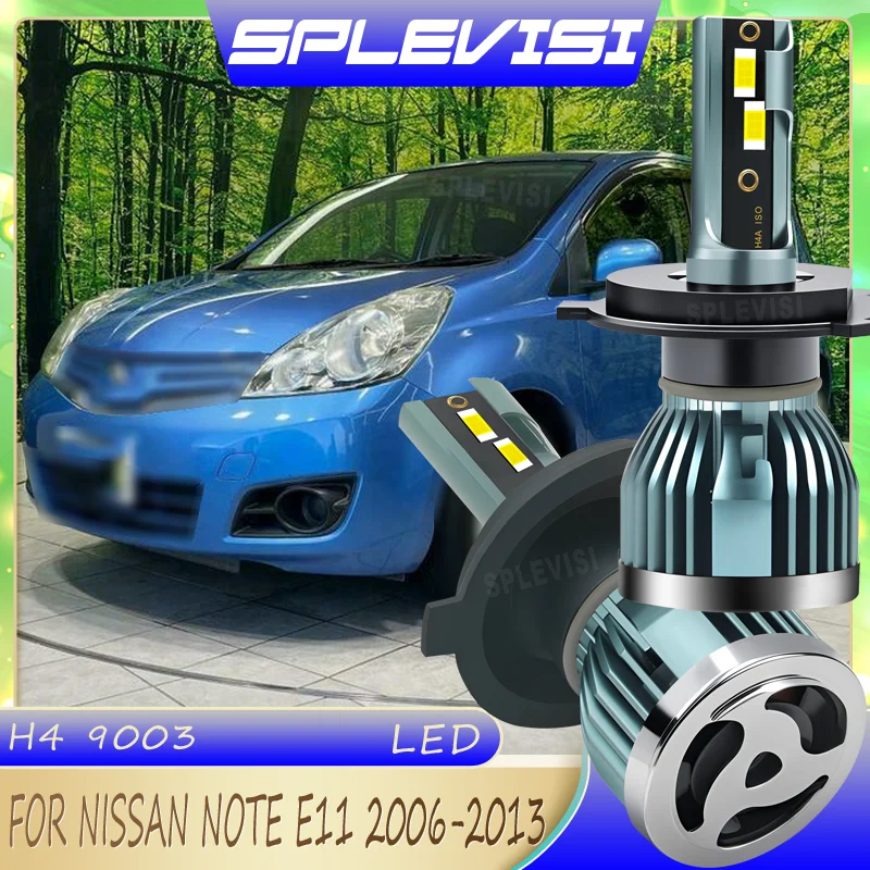 

Быстрая установка ночной безопасности H4 светодиодные лампы для фар автомобиля для NISSAN Note E11 2006 2007 2008 2009 2010 2011 2012 2013