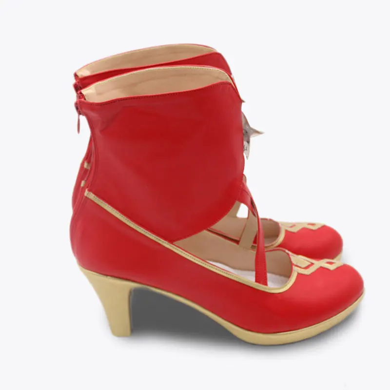 Umamusume Pretty Derby Still in Love Cosplay Schoenen Aangepaste Rode Hakken Anime Halloween Party Carnaval Rollenspel Schoenen Vrouwen