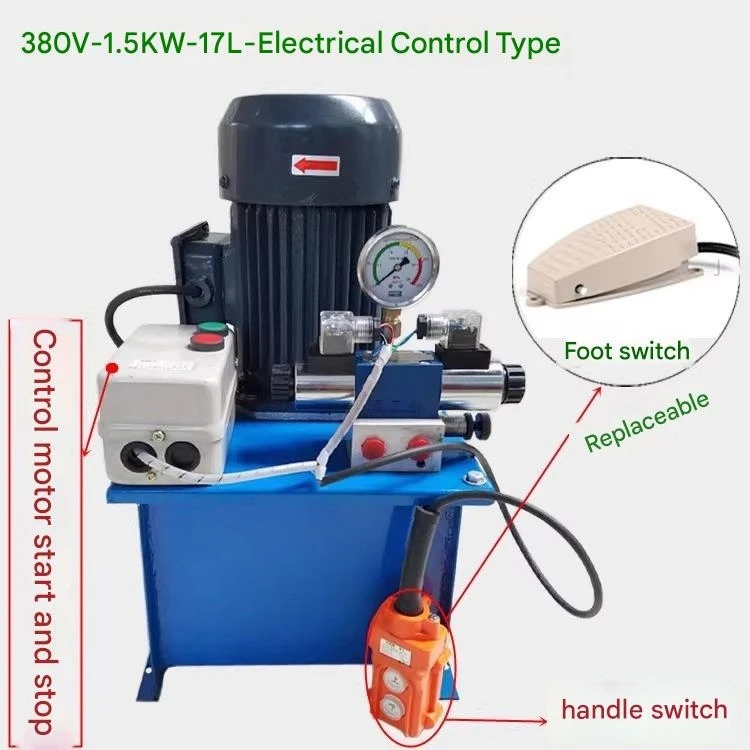 مجموعة مضخة النظام الهيدروليكي للمحطة الهيدروليكية، وحدة طاقة صغيرة، صمام الملف اللولبي للضغط الهيدروليكي