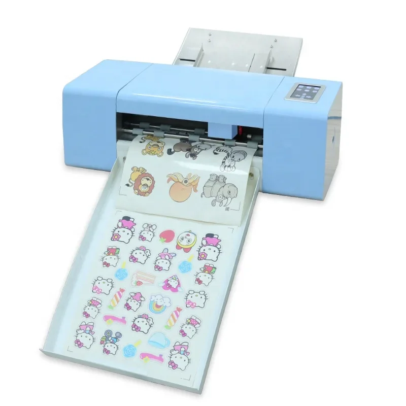 

High-Speed A3 Paper Automatic Die Cutting Machine Easy-to-Cut Auto Feed Sheet Label Sticker Cutter Compatible SignMaster