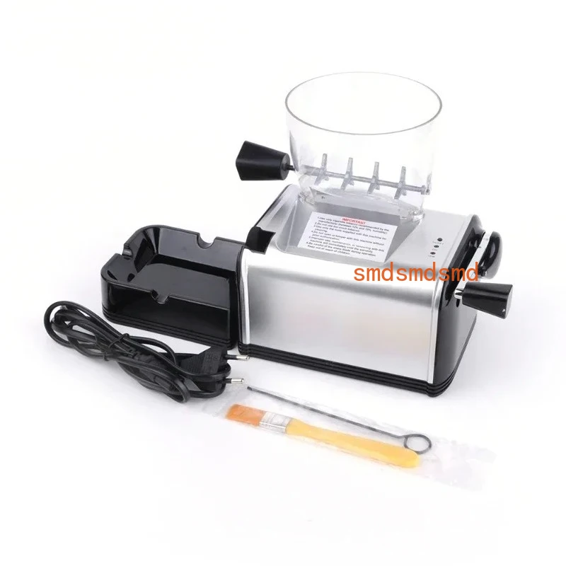Brand New Household Fully Automatic Electric Cigarette Filling Machine Tobacco Specific American Style Silver Simple