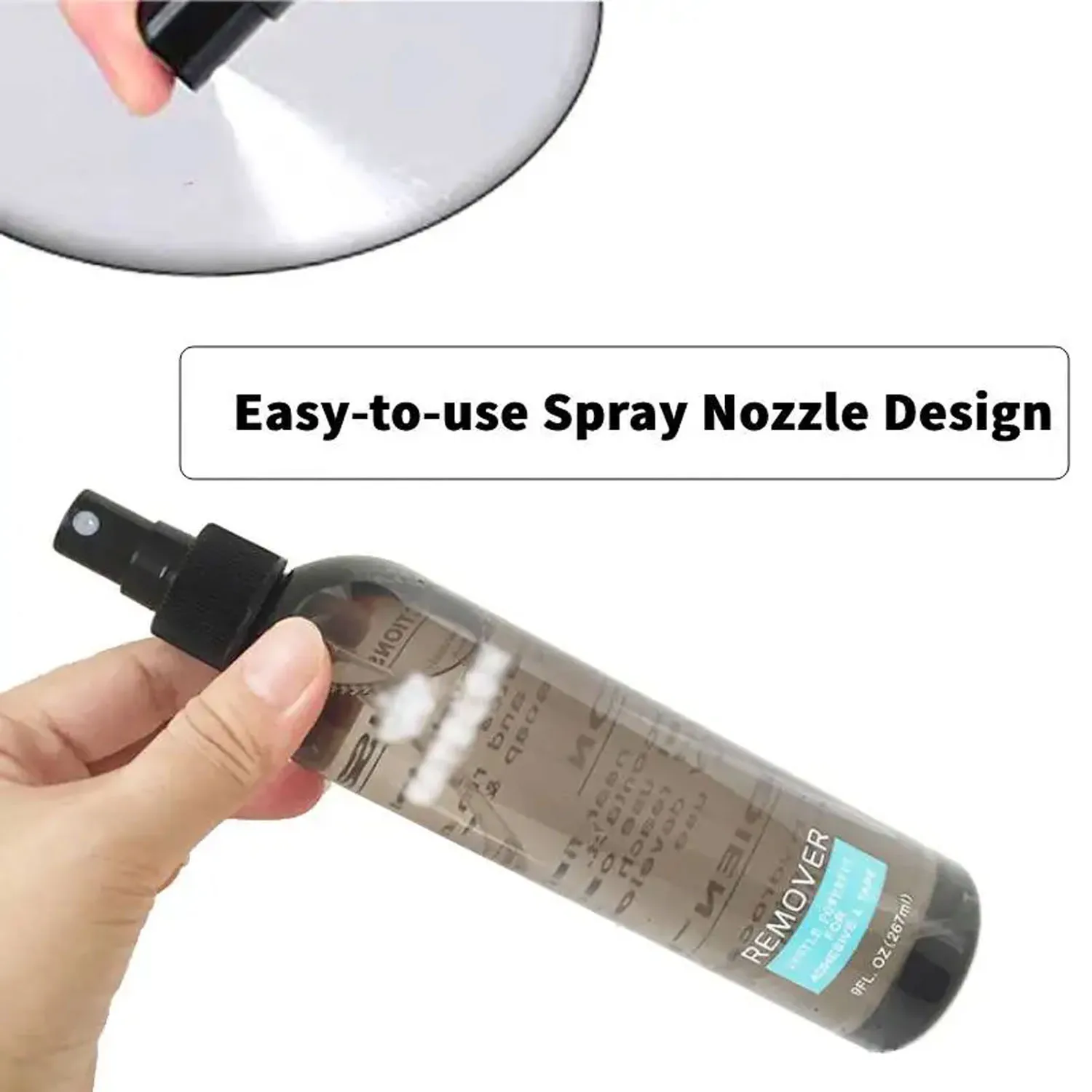 2/1 Bottiglie Grandi Parrucca Colla di Rimozione Per Il Salone di Rimozione Liquido Per La Colla Adesiva Dei Capelli Parrucca Nastro Solvente Spray di Rimozione Per La Colla Del Merletto