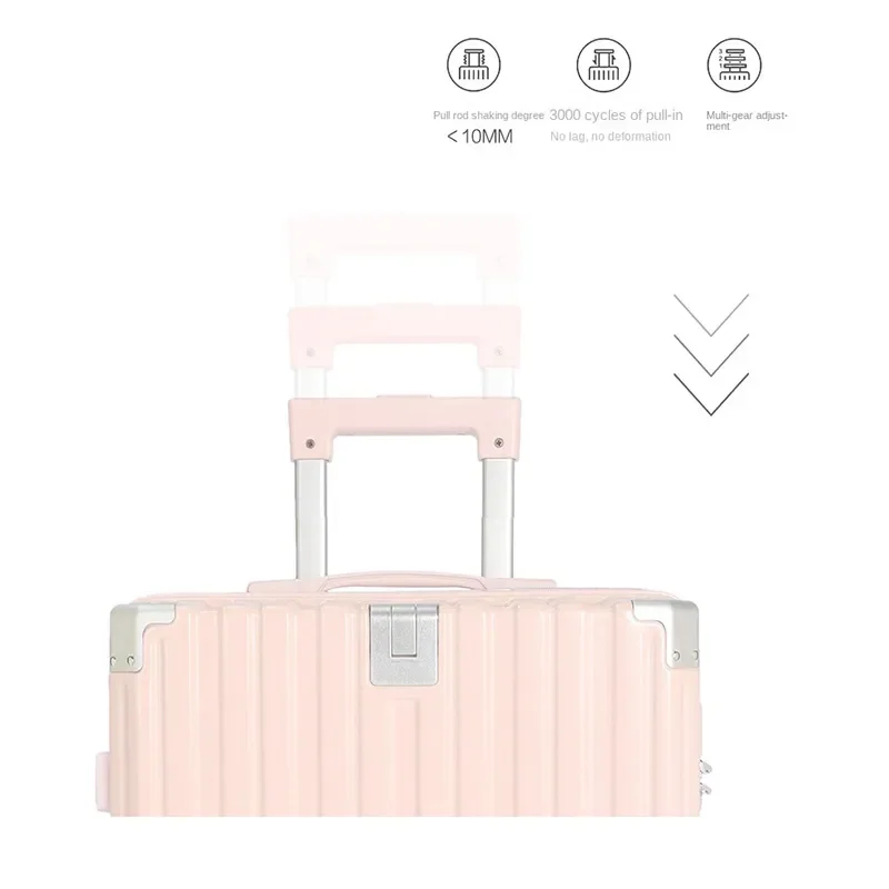 20 24 28 Inches Luggage Lightweight Travel Suitcases Women and Men Boarding Bag Trolley Suitcase Student Password Trolley Case