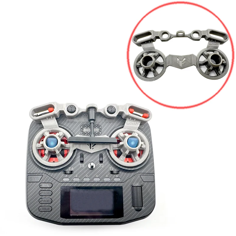 1PCS For Radiomaster Boxer FPV Drone Remote Controller Joystick Guard Cover 3D Printed Stick Protector with Antenna Storage Hole