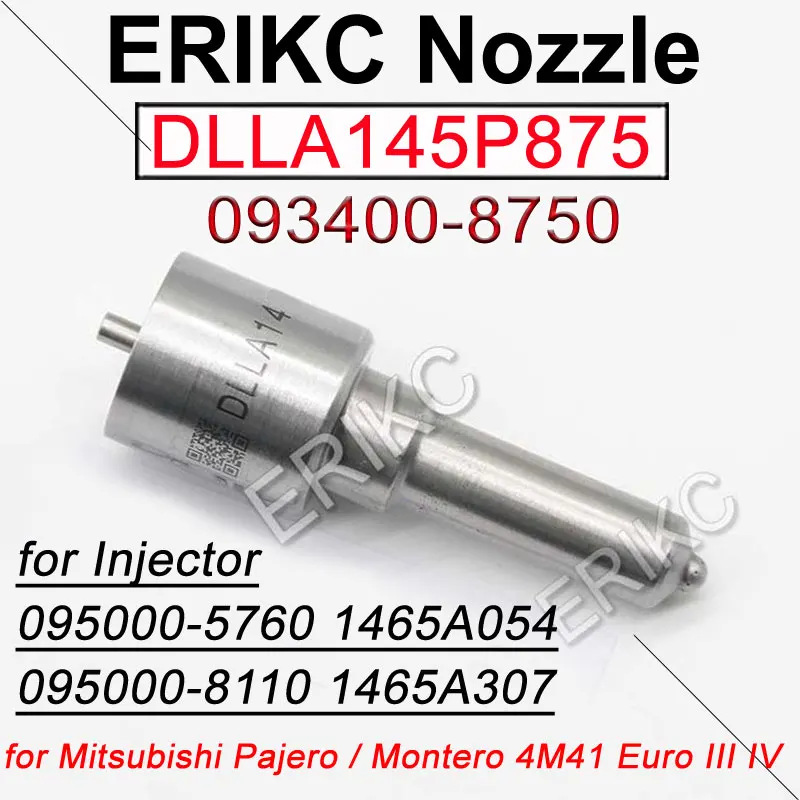 DLLA145P875 Diesel Injector Nozzle Tip 093400-8750 Fuel Injection Atomizer for Denso Mitsubishi 095000-5760 1465A054 1465A307