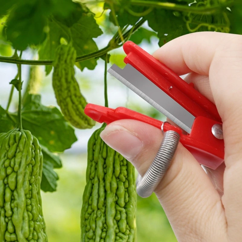 Làm vườn Knife Máy cắt vườn Thiết bị thu hoạch cây trồng Finger Knife KXRE