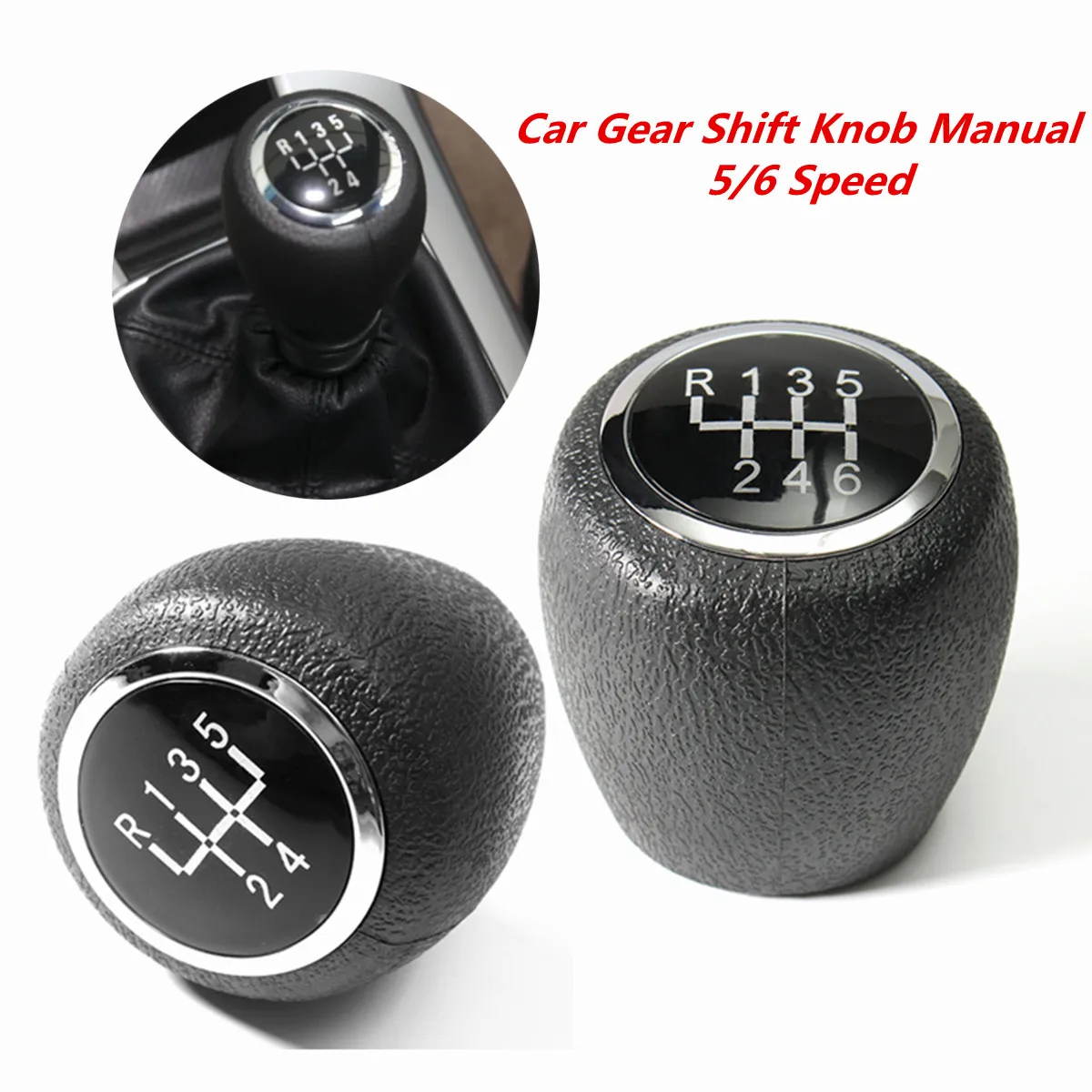 5 Speed/ 6 Speed Gear Shift Knob Shifter Knob Lever Stick Head For Chevrolet Cruze 2008-2012 2011 2010 2009